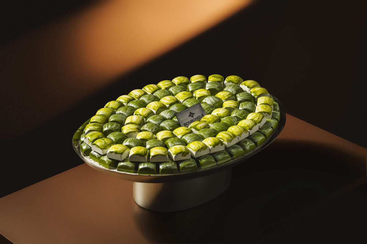 Matcha + Pistachio Dream tray