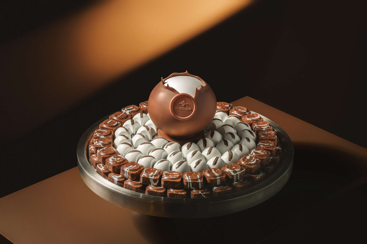 Sesame + Coconut tray - showpiece