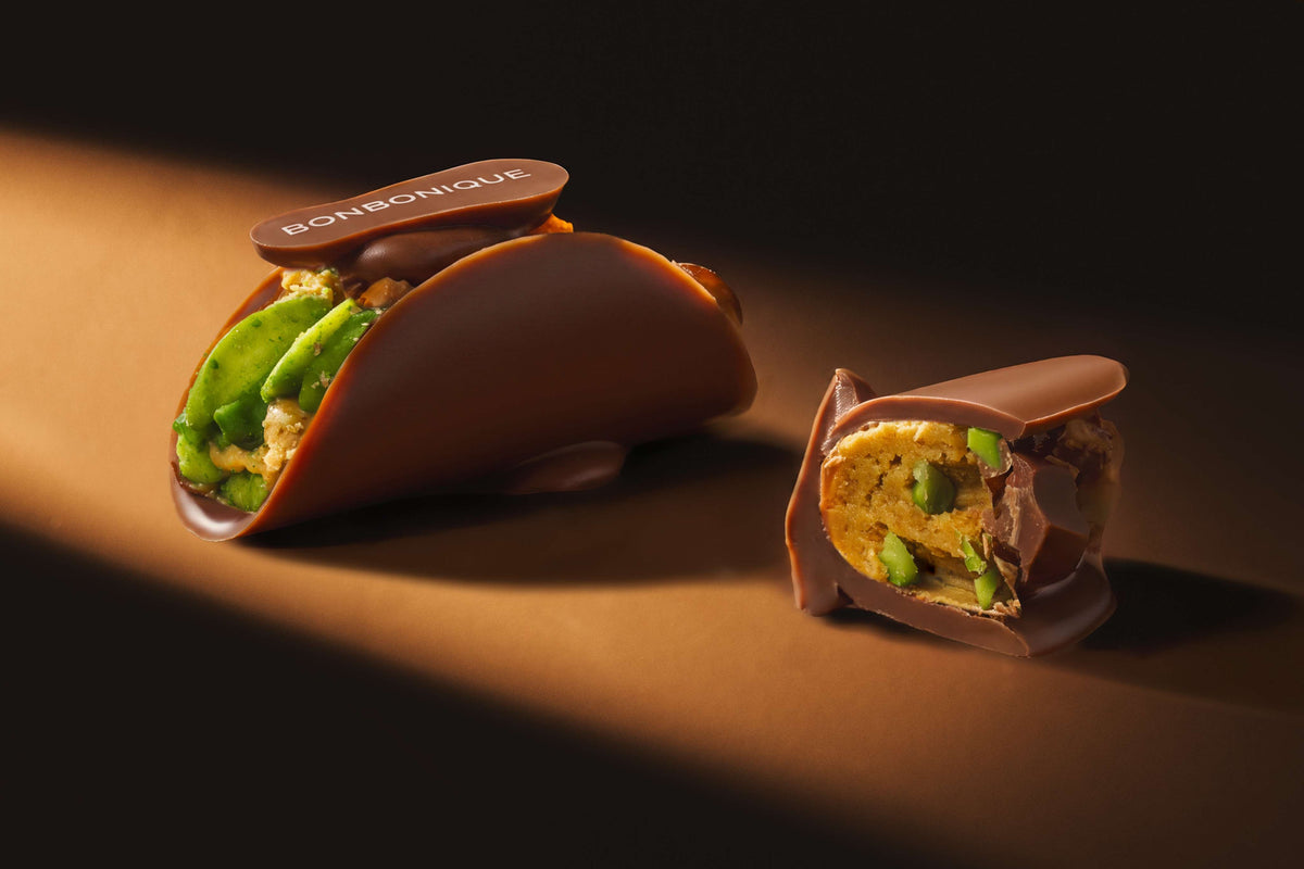 Pistachio tacos